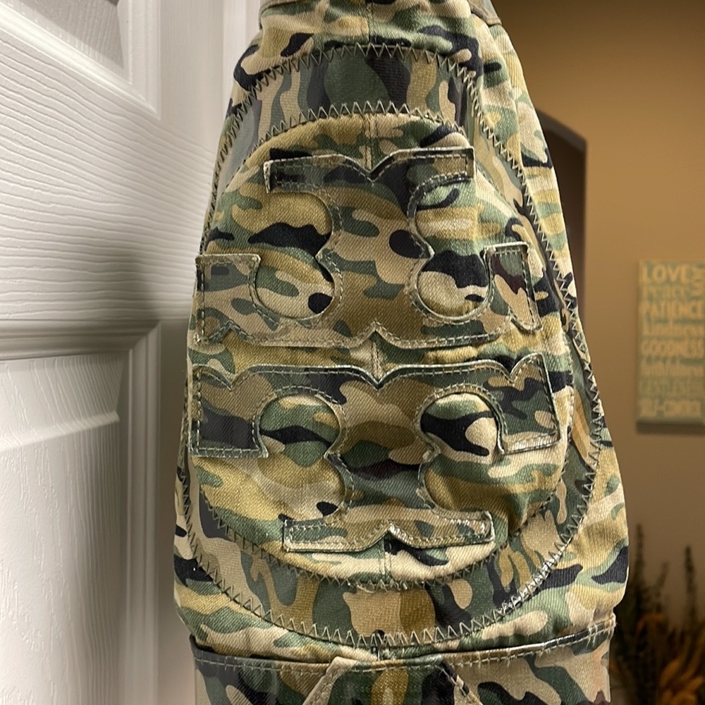 Tory Burch camo bag